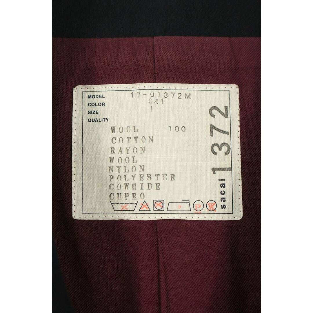 sacai(サカイ)のサカイ  17-01372M ウールPコート  メンズ 1 メンズのジャケット/アウター(その他)の商品写真