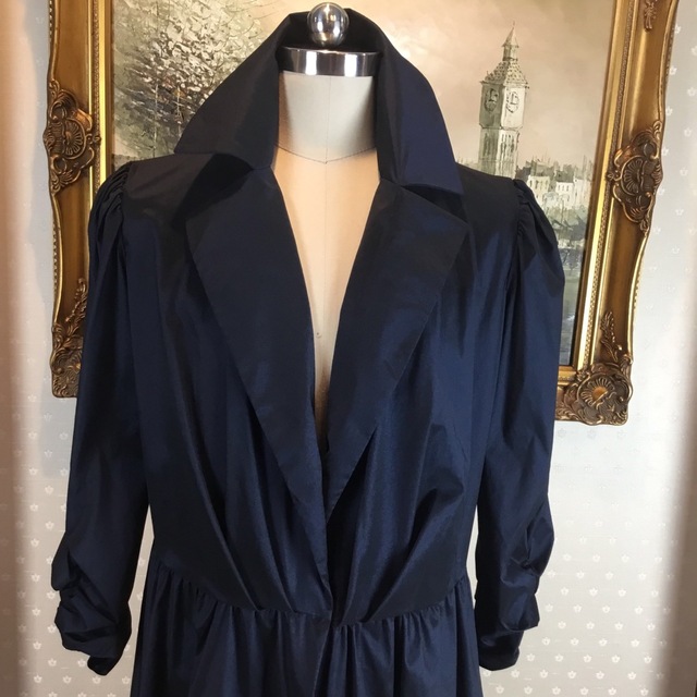 新品☆ TADASHI SHOJI サイズ4 紺色　【TADA101】