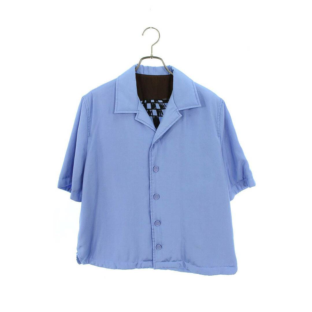 Bottega Veneta - ボッテガヴェネタ  21SS  Padded Shirt With Print 661569 V0T60 中綿入りプリント半袖シャツ メンズ 38