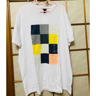 エイチアンドエム(H&M)のメンズ　大きい服 エイチアンドエム　H&M トップス　半袖Tシャツ　XL 新品(Tシャツ/カットソー(半袖/袖なし))