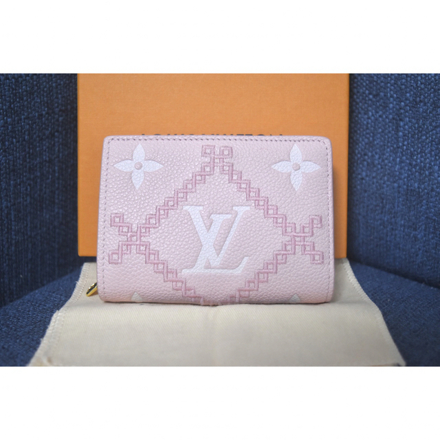 未使用級LOUIS VUITTON M81212 クレア モノグラム ICチップ - 財布