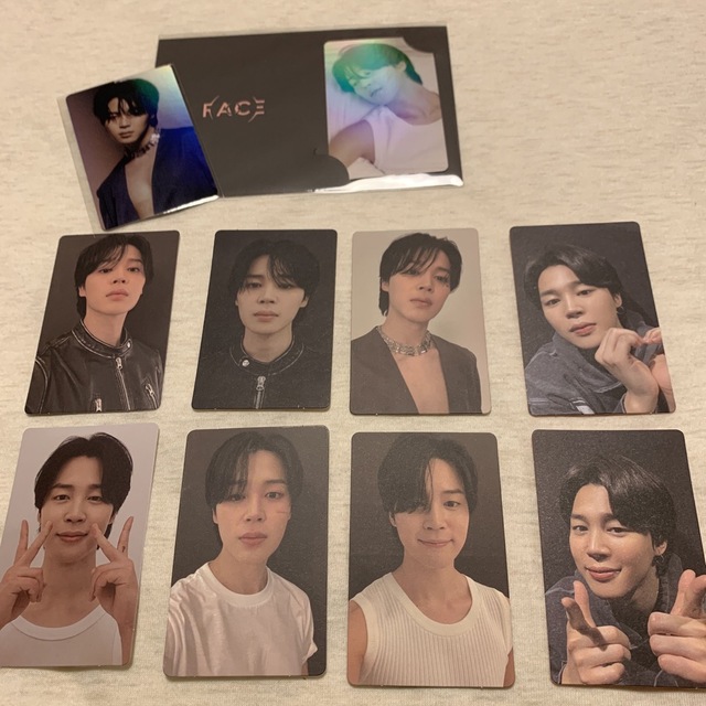 エンタメ/ホビーJIMIN Solo Album FACEトレカ 24時間以内に発送 - K