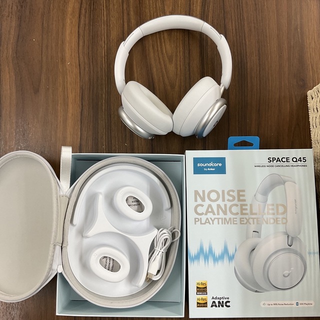 Anker soundcore space Q45 ワイヤレスヘッドフォン 【お得】 3960円
