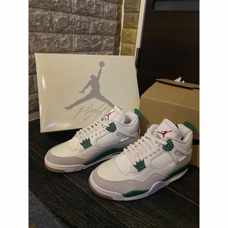 Nike SB × Air Jordan 4 Pine Green 28.5(スニーカー)