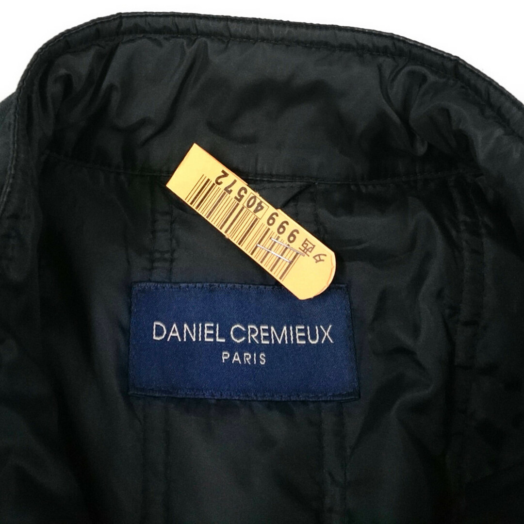 DANIEL CREMIEUX ダニエルクレミュ 品番 282509 ライナー付き スタンドカラー ジャケット ブルゾン ブラック サイズM 正規品 / B3413