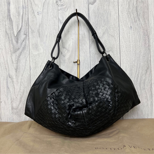 ✨️美品✨️ BOTTEGAVENETA  イントレチャート ハンドバッグ  レザー