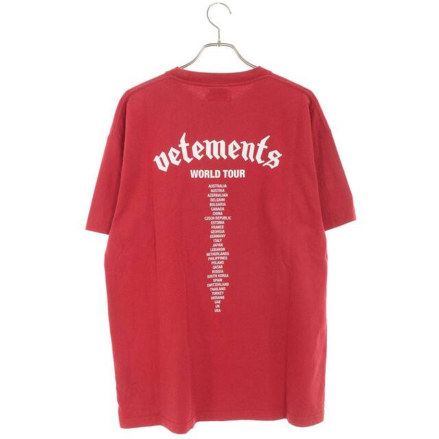 VETEMENTS(ヴェトモン)のヴェトモン  UAH21TR614 スカルプリントTシャツ メンズ XS メンズのトップス(Tシャツ/カットソー(半袖/袖なし))の商品写真