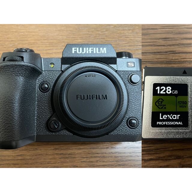 FUJIFILM x-h2s X-H2S cfexpress 128gb有顔認識機能