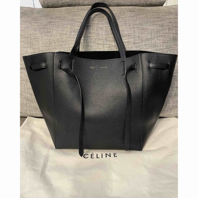 CELINE セリーヌ　カバファントム　スモール　旧ロゴ　ブラックトートバッグ