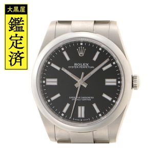 ロレックス(ROLEX)のロレックス オイスター パーペチュアル41 124300 オートマ【200】(腕時計(アナログ))