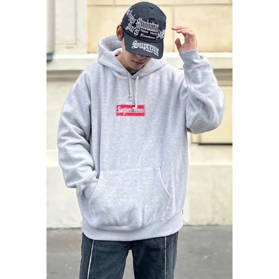 Inside Out Box Logo Hooded Sweatshirt