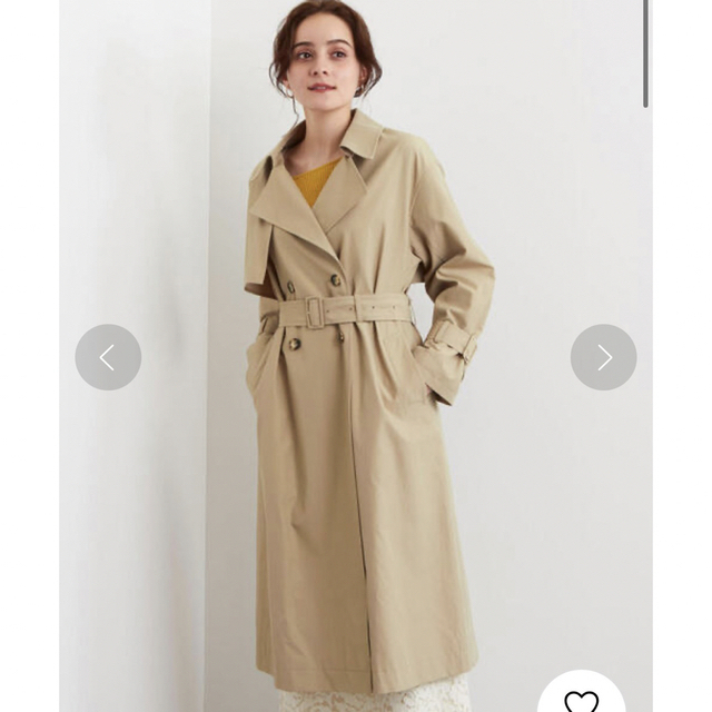 FM T/C オーバー トレンチ コート 34 BEIGE 【メーカー包装済