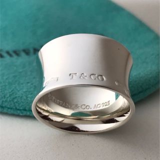 ティファニー TIFFANY & Co. 1837 ワイド リング #12 指輪