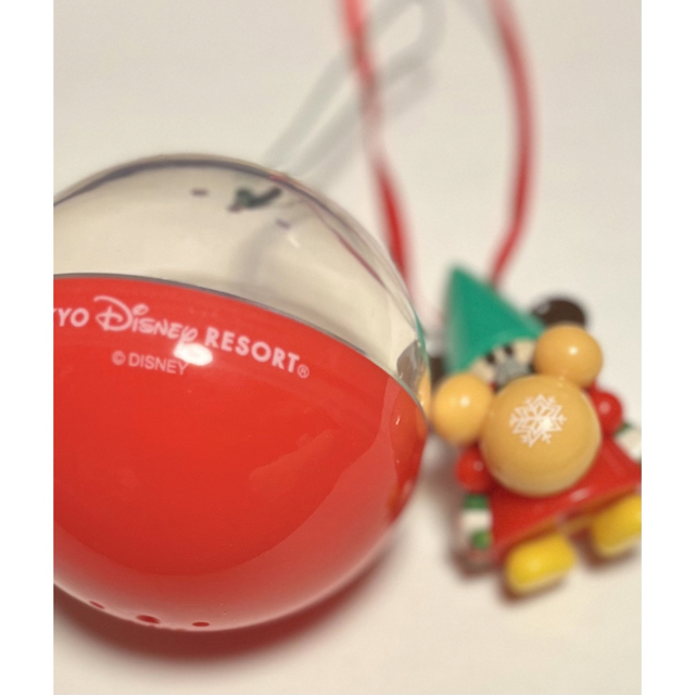 Disney(ディズニー)のディズニー カプセルトイ オーナメント★festive Winter エンタメ/ホビーのおもちゃ/ぬいぐるみ(キャラクターグッズ)の商品写真