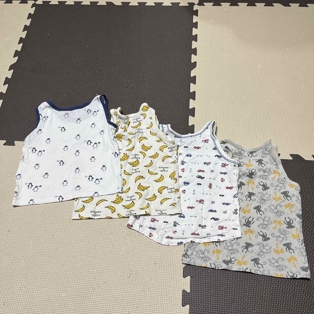 90サイズ　肌着　タンクトップ キッズ/ベビー/マタニティのキッズ服女の子用(90cm~)(下着)の商品写真