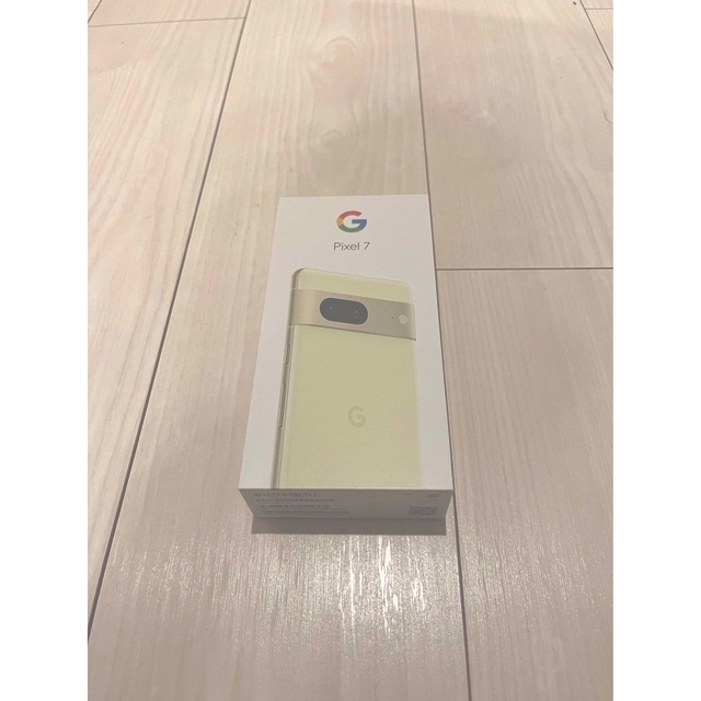 未使用新品google pixel7　128GB　レモングラス