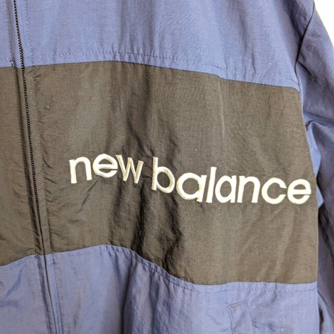 New Balance(ニューバランス)のnew balance ニューバランス オーバーサイズ ジャケット ネイビー メンズのジャケット/アウター(ナイロンジャケット)の商品写真