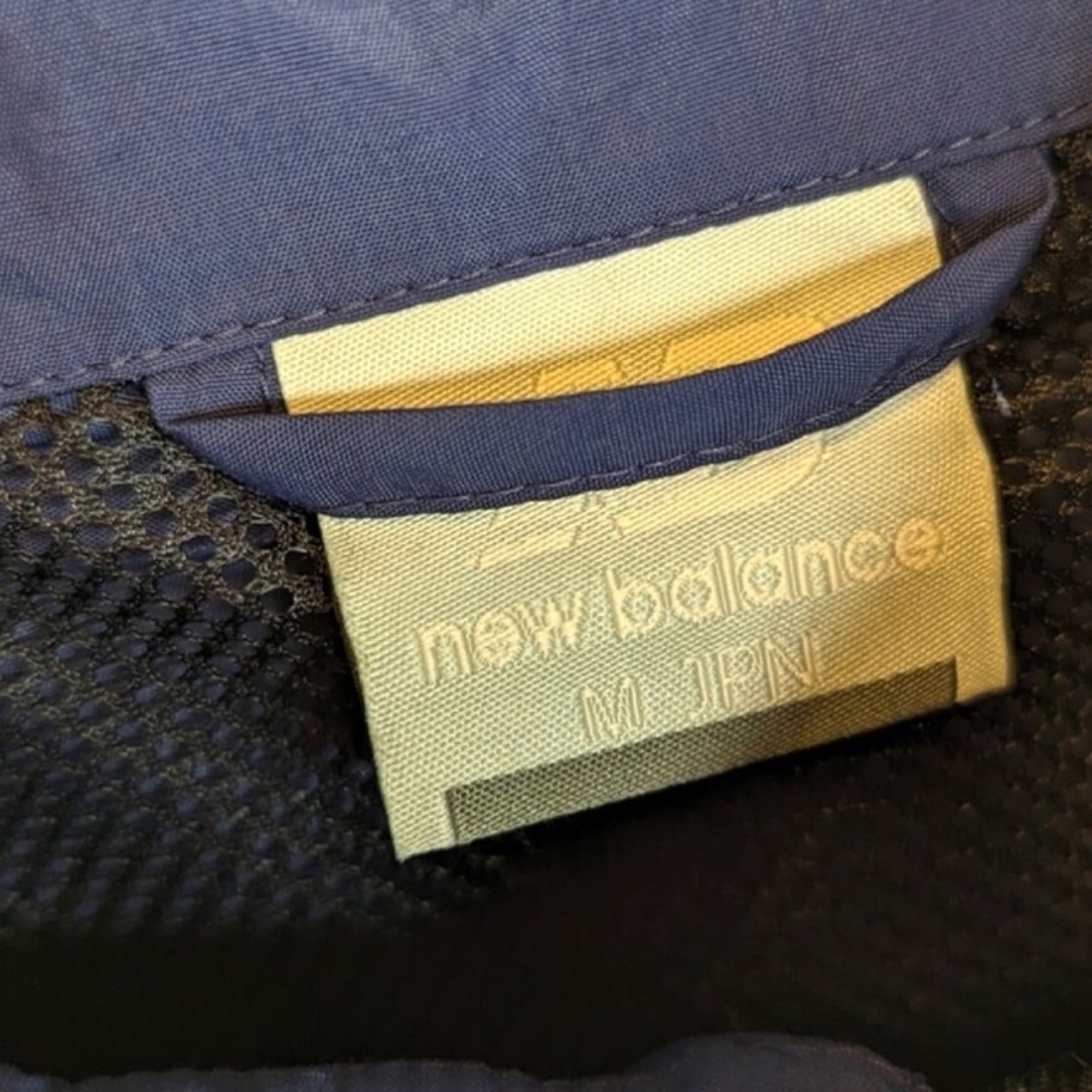 New Balance(ニューバランス)のnew balance ニューバランス オーバーサイズ ジャケット ネイビー メンズのジャケット/アウター(ナイロンジャケット)の商品写真