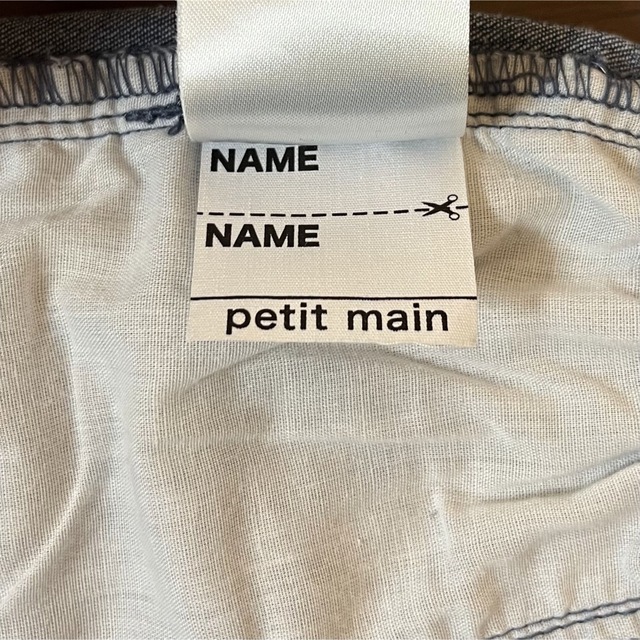 petit main(プティマイン)のpetit main♡90cmショートパンツ(デニム.ネコ) キッズ/ベビー/マタニティのキッズ服女の子用(90cm~)(パンツ/スパッツ)の商品写真