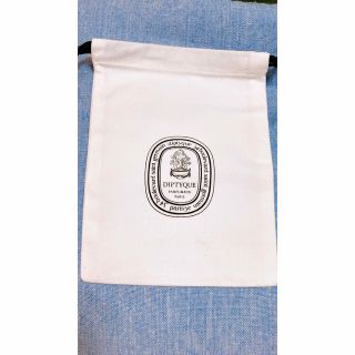 ディプティック(diptyque)のdiptyque ディプティック 巾着　  14cm×19cm   未使用(ショップ袋)