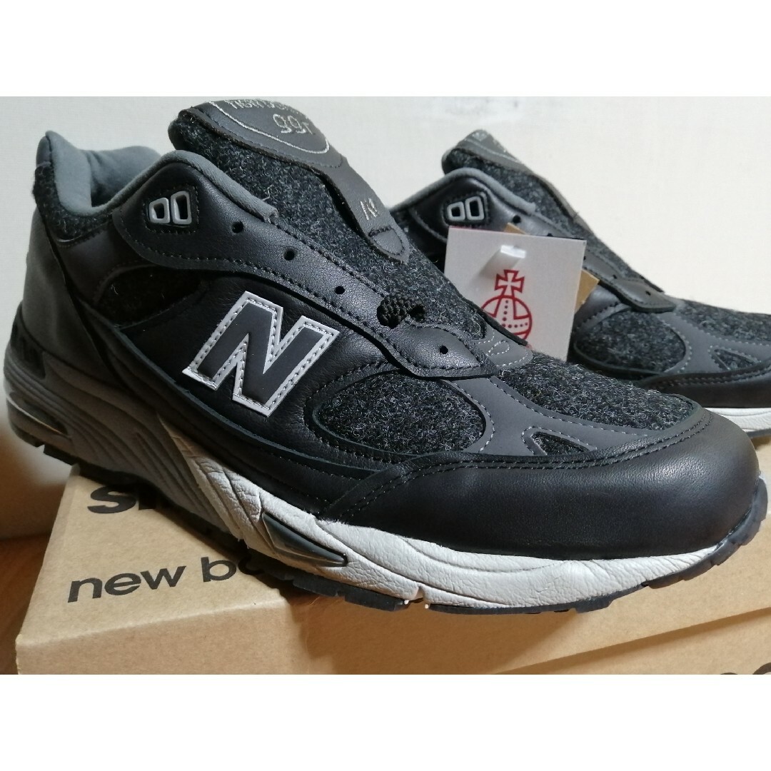 New Balance(ニューバランス)の新品未使用 us9.5 27.5cm ニューバランス M991DJ ブラック メンズの靴/シューズ(スニーカー)の商品写真