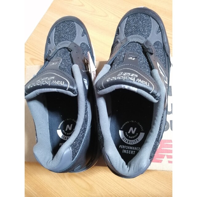 New Balance(ニューバランス)の新品未使用 us10.5 28.5cm ニューバランス M991DJ ブラック メンズの靴/シューズ(スニーカー)の商品写真