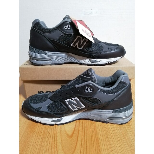 New Balance(ニューバランス)の新品未使用 us10.5 28.5cm ニューバランス M991DJ ブラック メンズの靴/シューズ(スニーカー)の商品写真