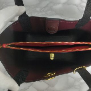COACH - COACH コーチ ウィロウ トート ブラック 黒 斜め掛け クロス