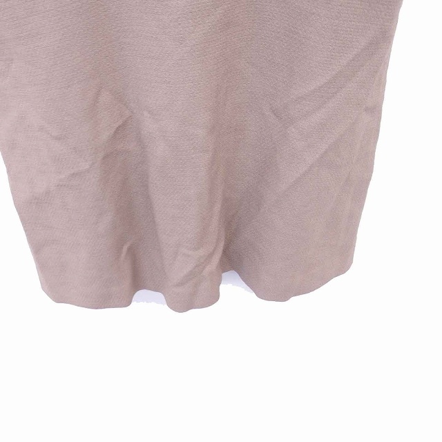 anatelier(アナトリエ)のアナトリエ ジャンパースカート ワンピース ひざ丈 半袖 38 ベージュ レディースのワンピース(ひざ丈ワンピース)の商品写真