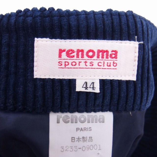 RENOMA(レノマ)のレノマ renoma キュロット パンツ コーデュロイ コットン シンプル 44 レディースのパンツ(キュロット)の商品写真