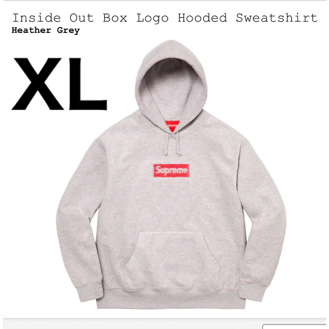 SUPREME Inside Out Box Logo Hooded 正規品