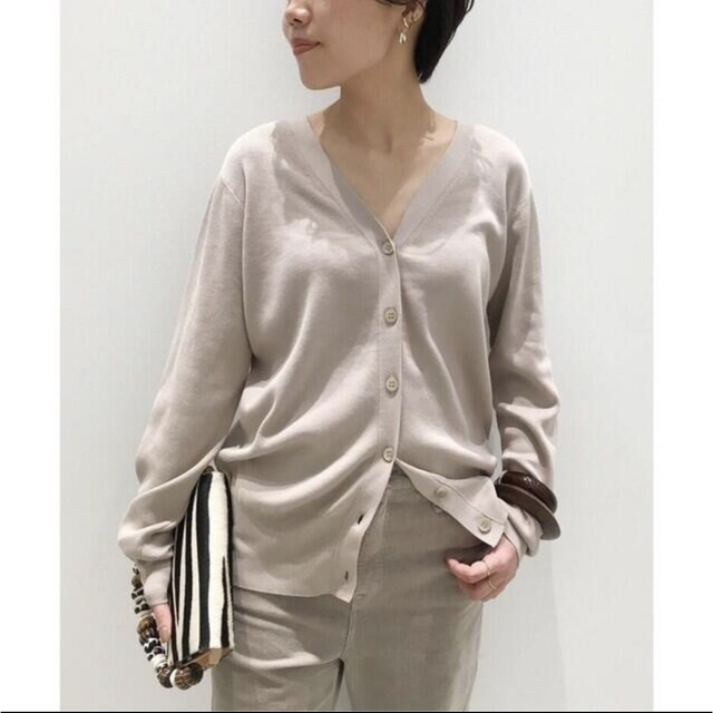 アパルトモン Silk * CTN 2Way カーディガン 新品-