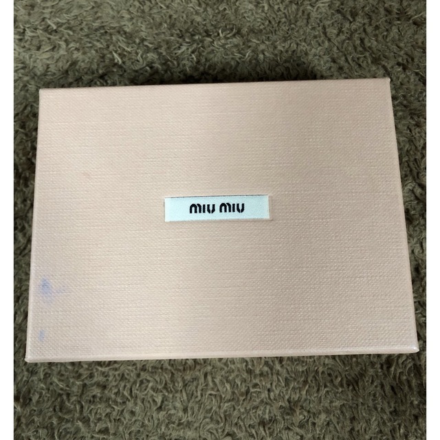 miumiu - miu miu 空箱の通販 by けろちゃん|ミュウミュウならラクマ