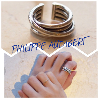 Philippe Audibert - PHILIPPE AUDIBERT 4ラインリングbagueNewAfrica4