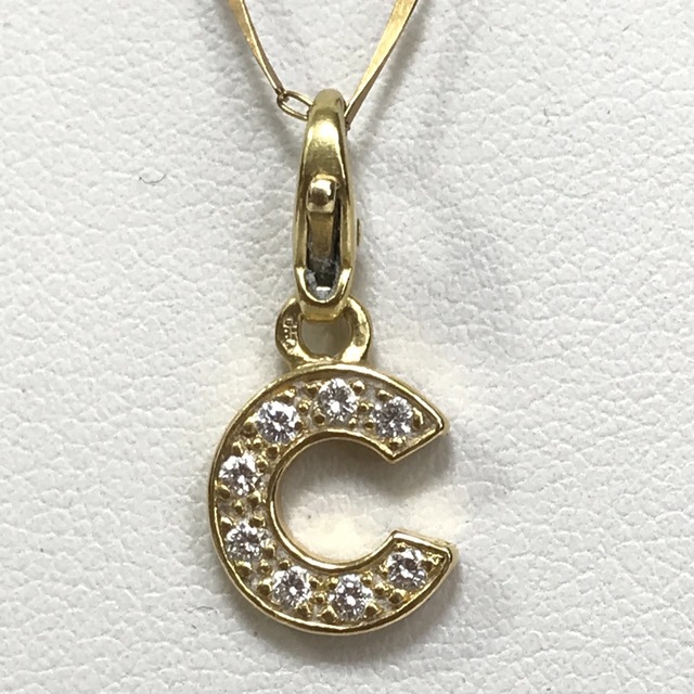 CHANEL - 【期間限定】シャネル Cチャーム ダイヤモンド 750 K18金 ペンダント
