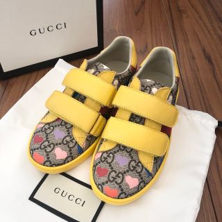 グッチ(Gucci)のグッチチルドレン 新品スニーカー 28(スニーカー)