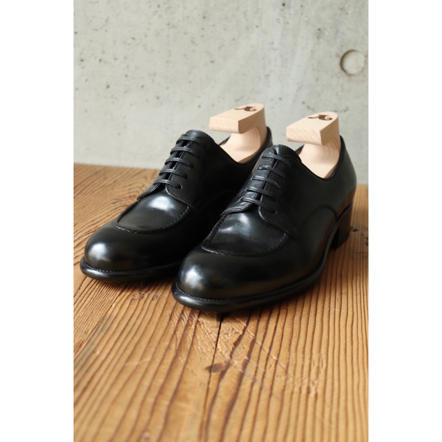 靴/シューズLe yucca's U tip shoes karena 40