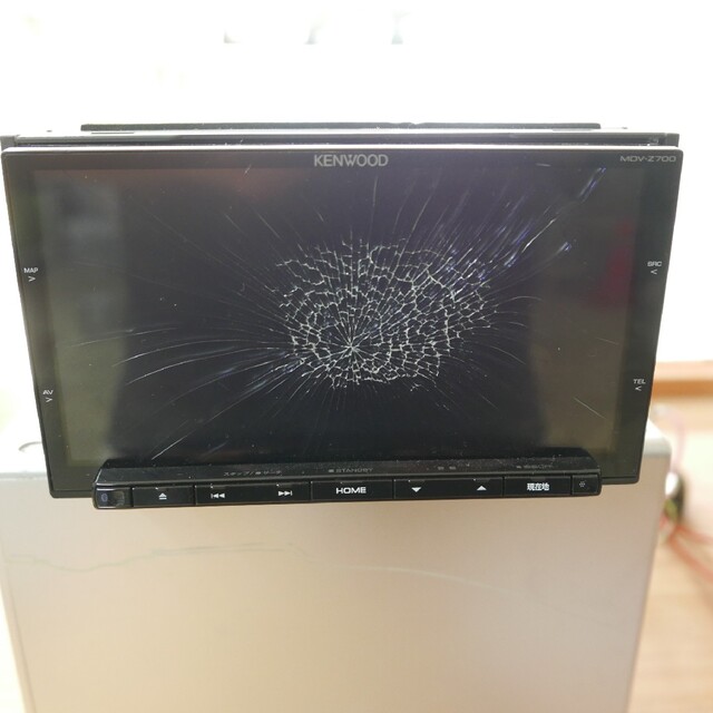 KENWOOD MDV-Z700 108X4907 MDV-535DT 画面割れ - カーナビ/カーテレビ