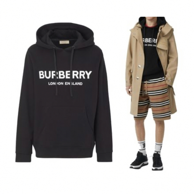 高級感 【4/28まで大幅値下げ！】BURBERRY パーカー フーディ Ｍサイズ