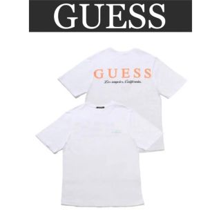 ゲス(GUESS)の1610 新品　GUESS colorful logo tee ホワイト　XS(Tシャツ(半袖/袖なし))