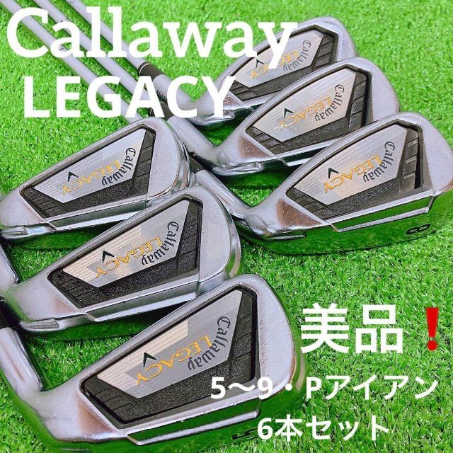 callaway LEGACY アイアン　6本　5-9.P