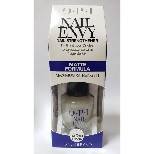 OPI(オーピーアイ)のOPI Envy Matte NTT82 新品 箱有り 15ml エンビーマット コスメ/美容のネイル(その他)の商品写真