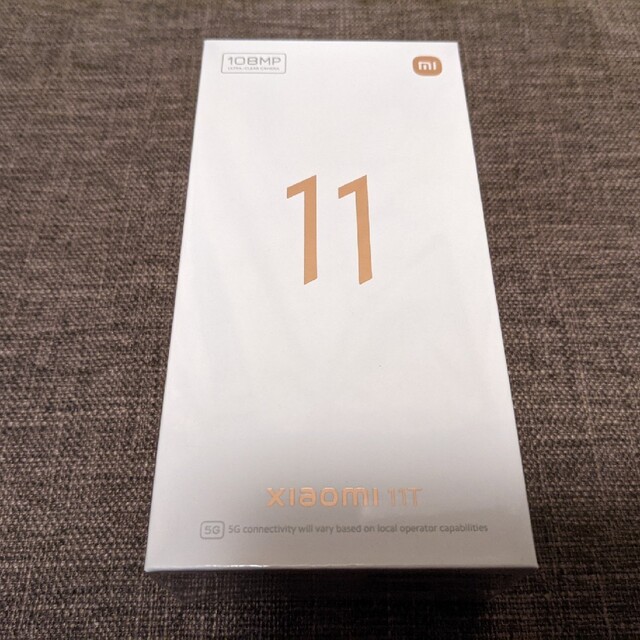 ANDROID(アンドロイド)のXiaomi 11T 8 GB + 128 GB ムーンライトホワイト スマホ/家電/カメラのスマートフォン/携帯電話(スマートフォン本体)の商品写真