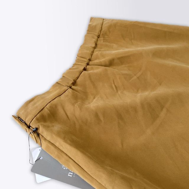 新品✨ナノユニバース バイアスナロースカート マキシ丈 フレア キャメル 38 3