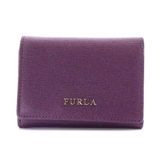 フルラ(Furla)のフルラ FURLA バビロン BABYLON 三つ折り財布 小銭入れ レザー 紫(財布)