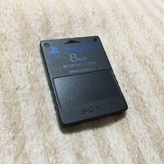 プレイステーション2(PlayStation2)のプレイステーション2　メモリーカード(家庭用ゲーム機本体)