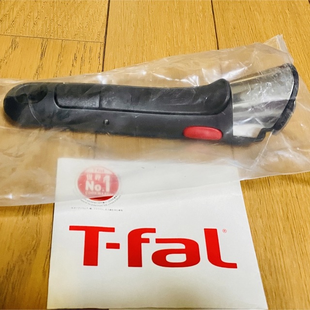 T-fal(ティファール)のティファール　新品　取っ手　ハンドル　黒 インテリア/住まい/日用品のキッチン/食器(鍋/フライパン)の商品写真