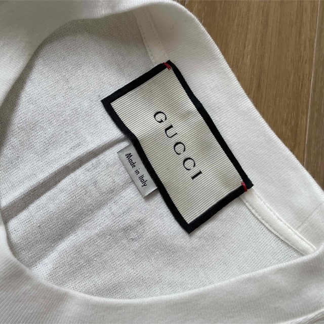 GUCCIアップルスパンコール半袖TシャツXS