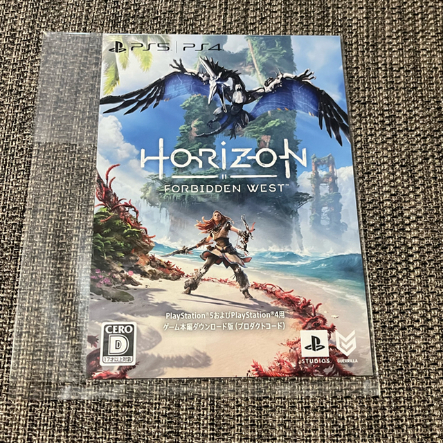 PS5 Horizon Forbidden West プロダクトコード エンタメ/ホビーのゲームソフト/ゲーム機本体(家庭用ゲームソフト)の商品写真