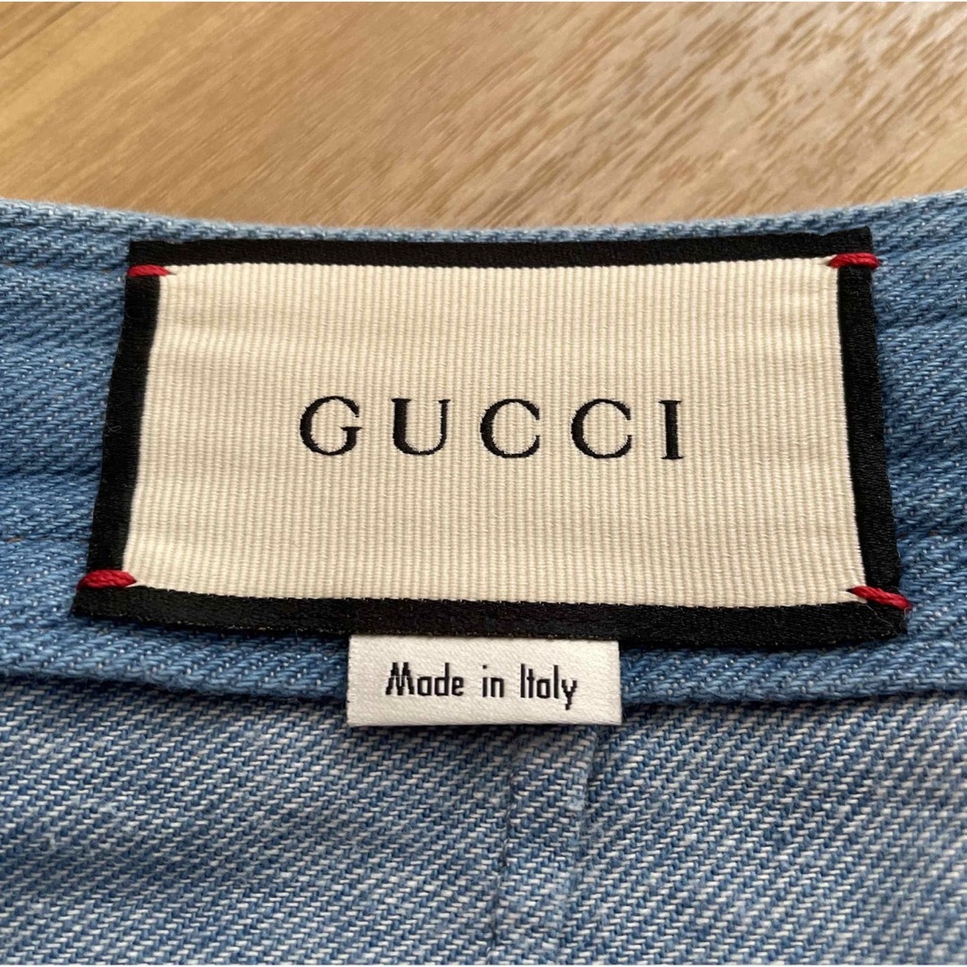 Gucci(グッチ)の美品☆GUCCI☆デニムパンツ☆シェリーライン レディースのパンツ(デニム/ジーンズ)の商品写真